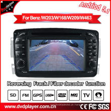 Android carro DVD Player para Mercedes-Benz Viano / Vaneo / Vito / C-W203 / a-W168 / Clk-C209 / G-W463